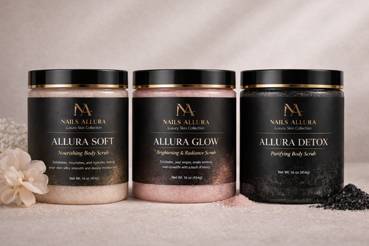 The Allura Scrub Trio — Complete Collection